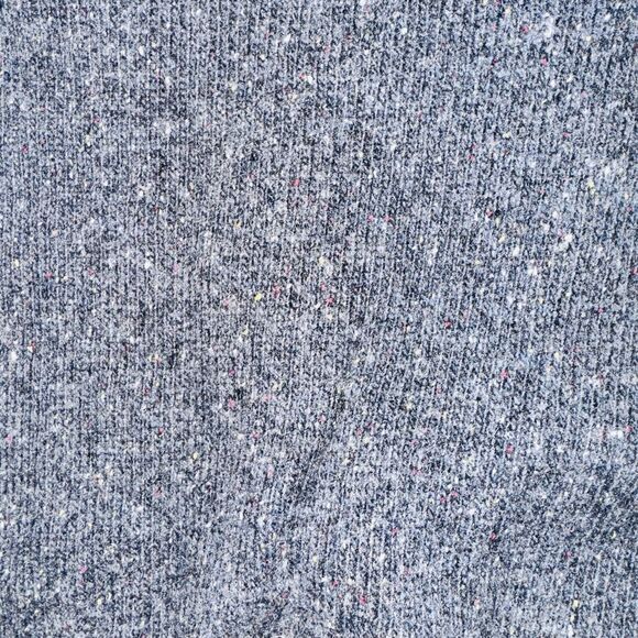 Fossil Woman's Gray Wool Blend Long Sleeve Sweater Large - Picture 2 of 5